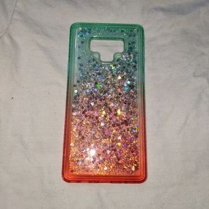 DELETING 07/21 Glitter Ombre Galaxy Note9 Case